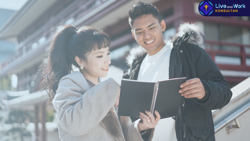 Panduan langkah demi langkah proses aplikasi Kuliah ke Jepang Beasiswa MEXT 2026 yang didampingi oleh konsultan live and work.