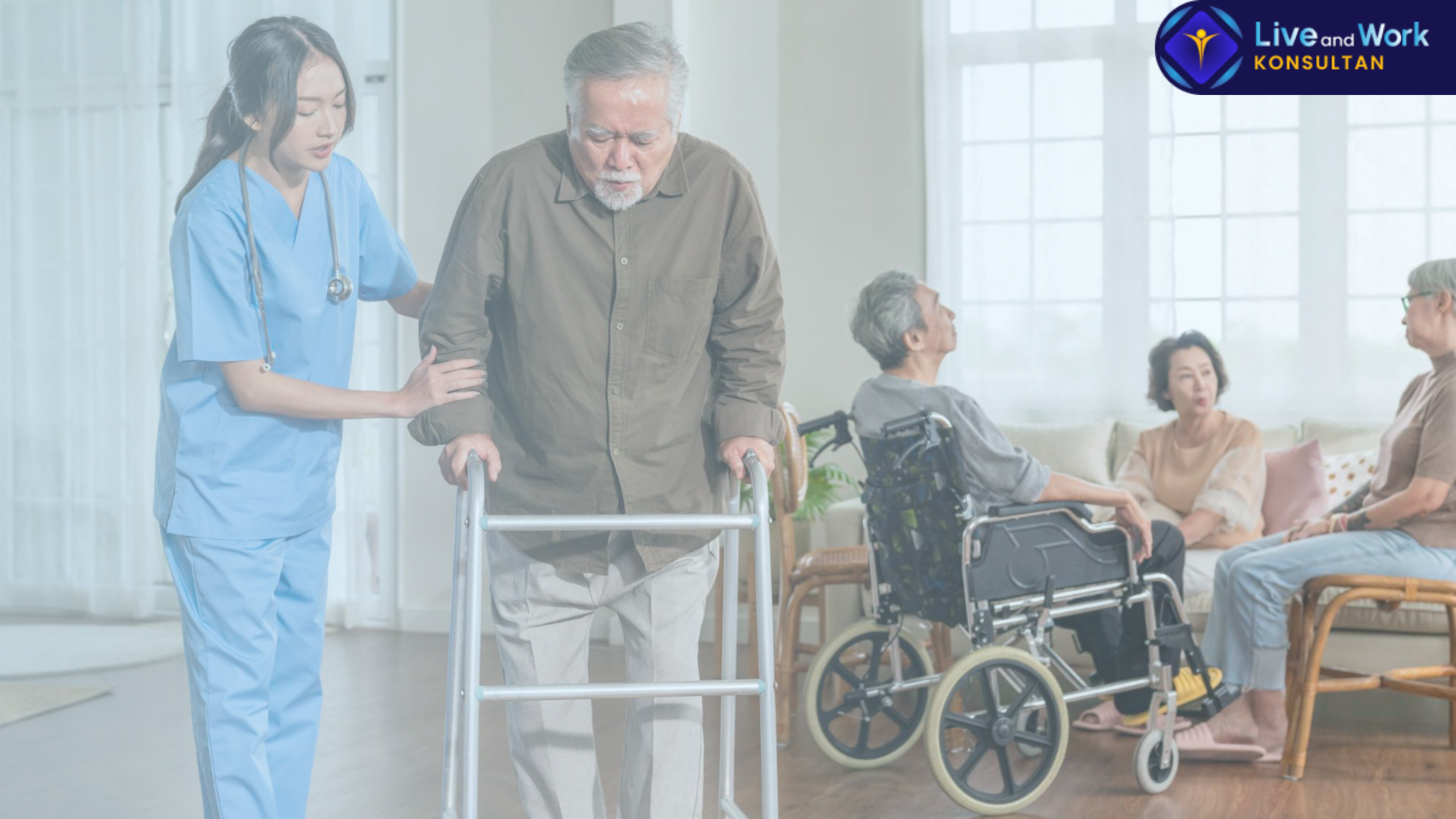 Halaman informasi Layanan Tes Kesehatan di Rumah 2026 yang nyaman, cepat, dan profesional oleh tim konsultan live and work.