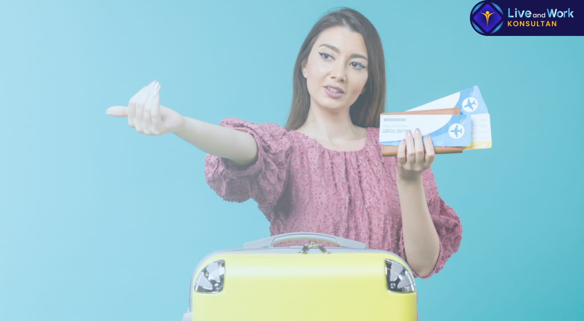 Infografis langkah-langkah mudah Mengurus TDUP (Tanda Daftar Usaha Pariwisata) untuk agen travel di tahun 2026 yang dipandu oleh konsultan live and work.