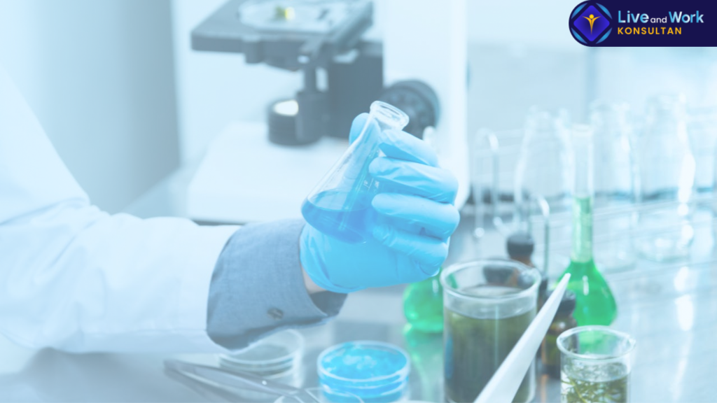 Infografis alur prosedur cepat pengurusan Sertifikasi Halal BPOM 2026 untuk pelaku UMKM oleh tim konsultan live and work.