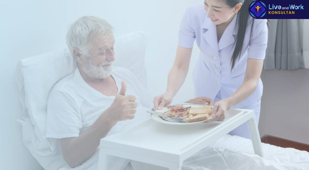 Perawat profesional memberikan asuhan keperawatan Home Care Jakarta | Konsultan Live and Work