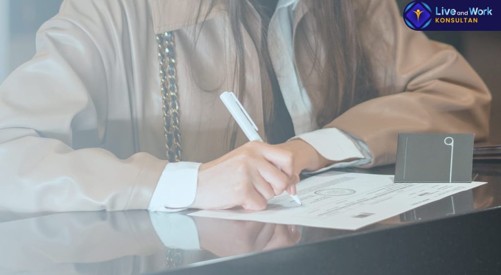 Infografis langkah-langkah darurat pemblokiran dan prosedur Pemulihan Sertifikat Tanah hilang tahun 2026 yang dipandu oleh konsultan live and work.