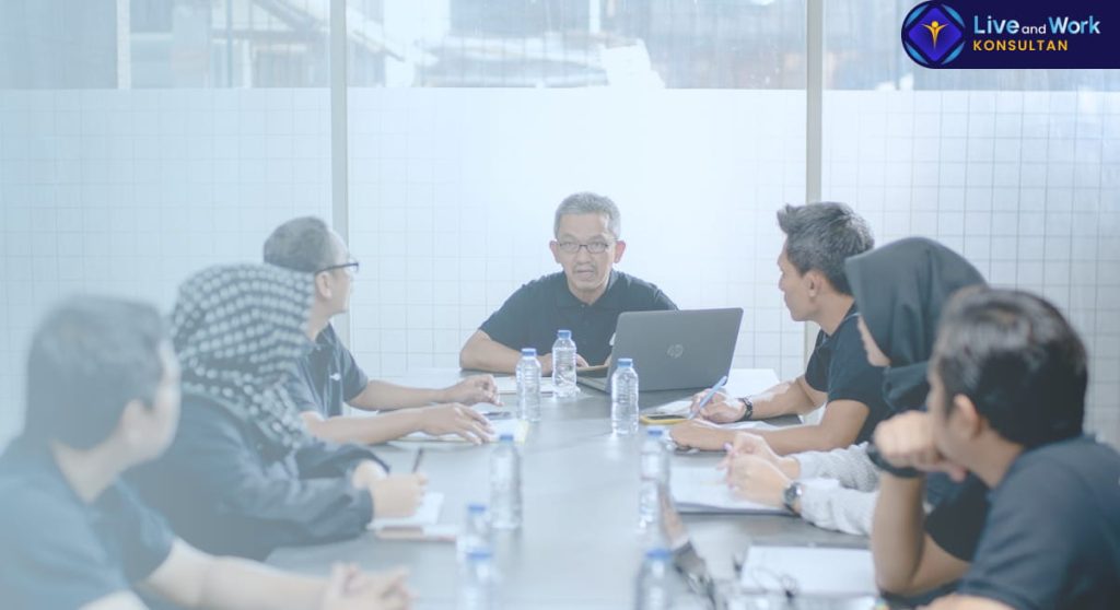 Proses pendirian perseroan perorangan oleh konsultan live and work.
