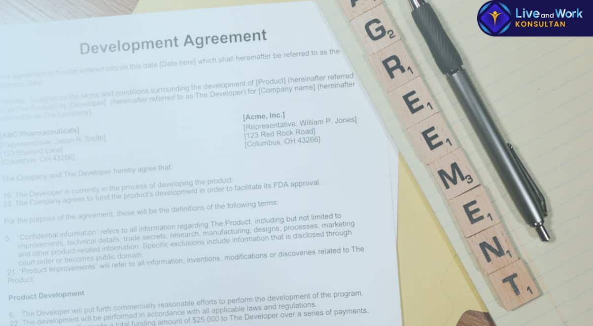 dokumen Perjanjian Tertulis (MoU) profesional | Konsultan Live and Work