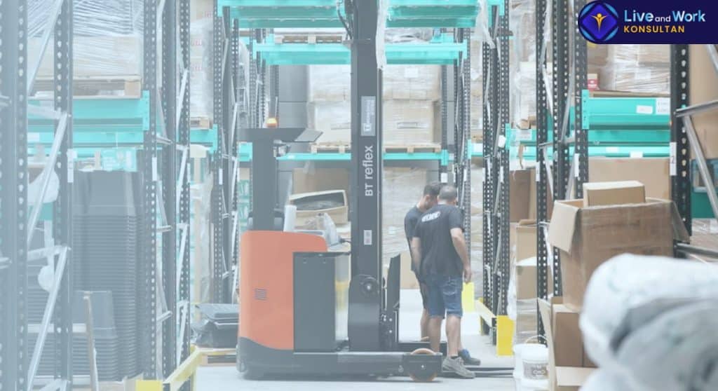 Konsultan Live and Work membantu pemilihan lokasi gudang bisnis.