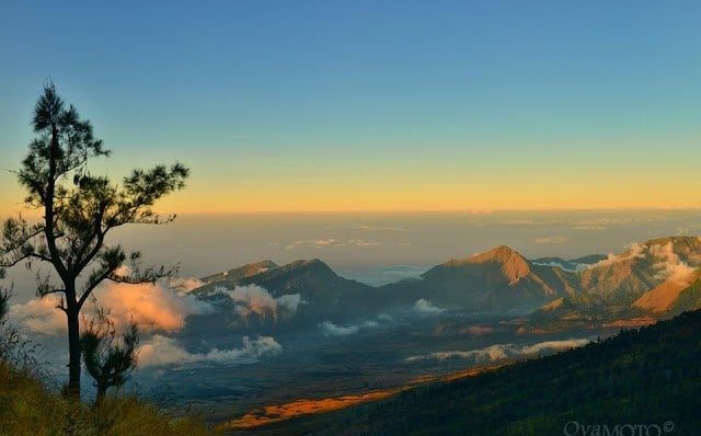 Panorama Gunung Rinjani