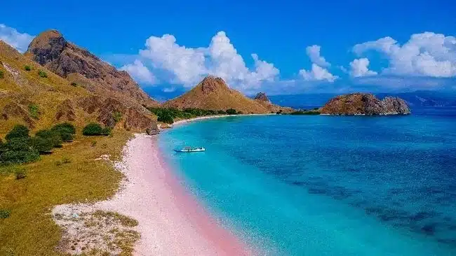 pantai pink lombok