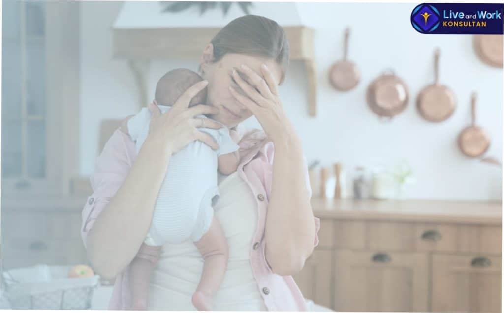 Tanda baby blues vs postpartum depression ibu — Konsultan Live and Work